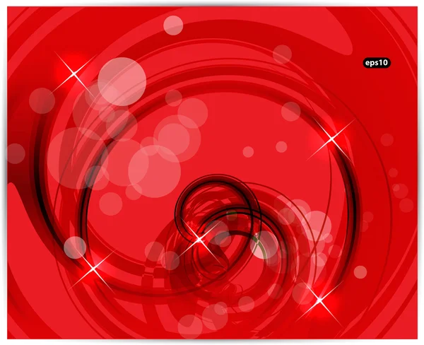 红卡矢量背景抽象线条 — 图库矢量图片