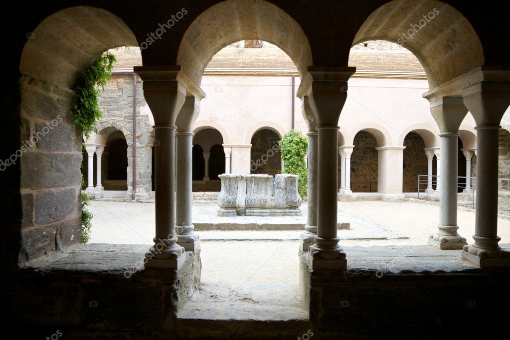 Three archs cloister