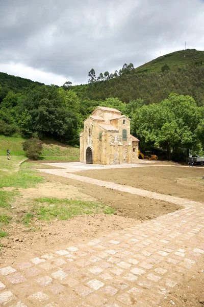San miguel de lillo ősi templom — Stock Fotó