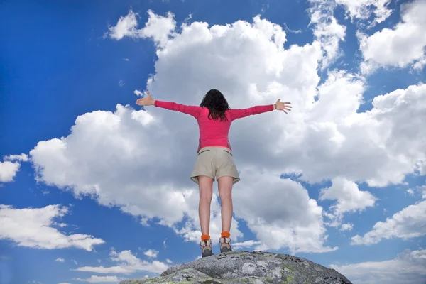 Embracing clouds — Stock Photo, Image