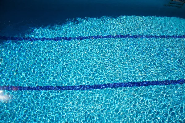Három sávos úszómedence — Stock Fotó