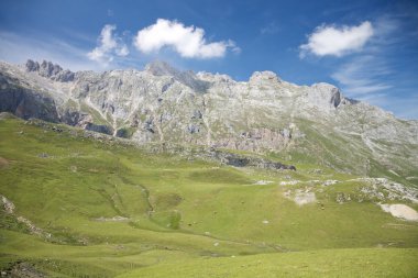 Cantabria Dağları manzara