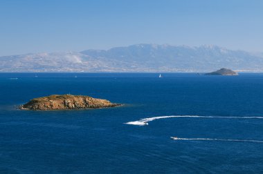 güzel tropik lagoon