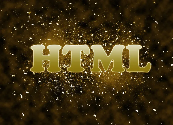 HTML css — стоковое фото