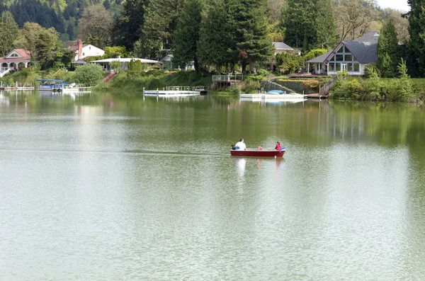 Vida frente al lago, Woodland WA . — Foto de Stock
