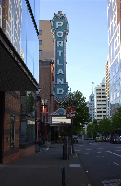 Assinatura Portland, Portland OR . — Fotografia de Stock