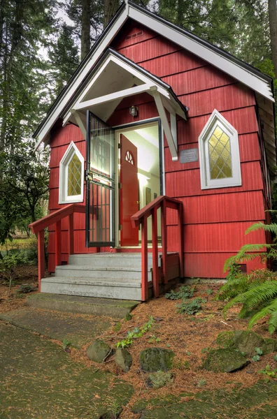 Capela de St Ann na floresta, Portland OR . — Fotografia de Stock