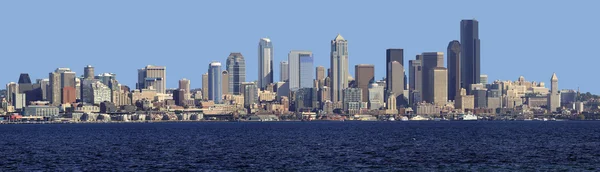 Seattle manzarası panorama. — Stok fotoğraf