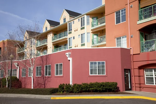 Condomínios em Portland Oregon . — Fotografia de Stock