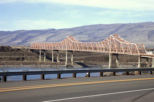 A ponte Dalles, estado do Oregon . — Fotografia de Stock