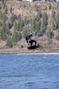 Riding hood river, Rüzgar Rüzgar sörfçü veya.