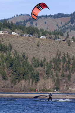 Riding hood river, Rüzgar Rüzgar sörfçü veya.