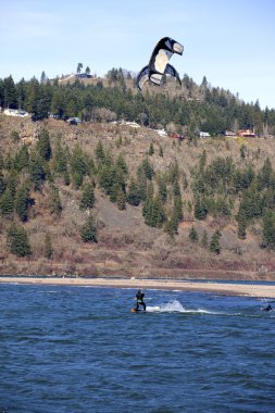 Riding hood river, Rüzgar Rüzgar sörfçü veya.