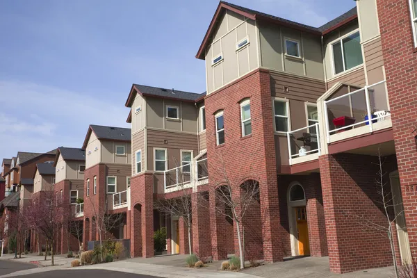 Condomínios modernos, Portland OR . — Fotografia de Stock