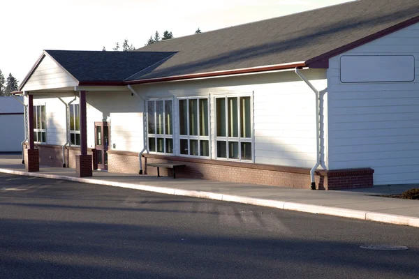 農村部の小学校、オレゴン. — ストック写真