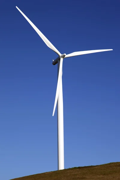 Wind energie, windturbine in een veld staat washington. — Stockfoto
