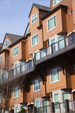 Modern condominiums, portland veya.