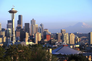 Seattle manzarası, washington Eyaleti.