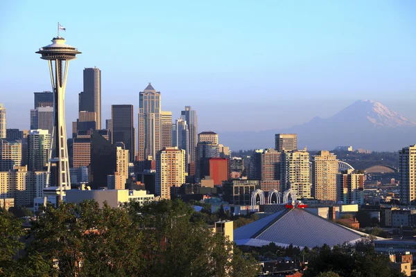 Seattle manzarası, washington Eyaleti. — Stok fotoğraf