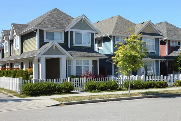 Residences in Richmond BC Canada. — Stock Photo, Image