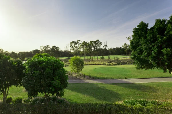 Campo de golfe vista — Fotografia de Stock
