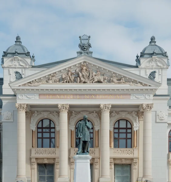 Teatro Nacional "Vasile Alecsandri" de Iasi, Rumania — Foto de Stock