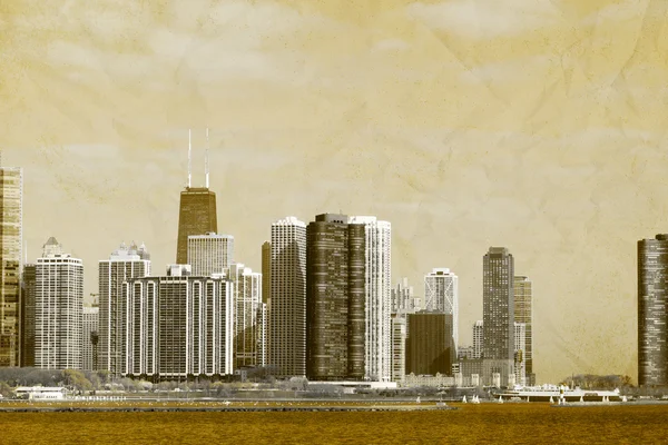 빈티지 디자인-시카고 — 스톡 사진