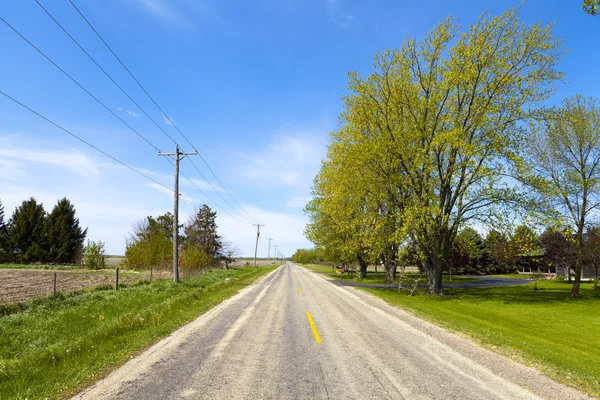 Landstraße — Stockfoto