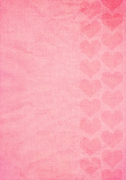 バレンタインの古い紙のテクスチャ — ストック写真