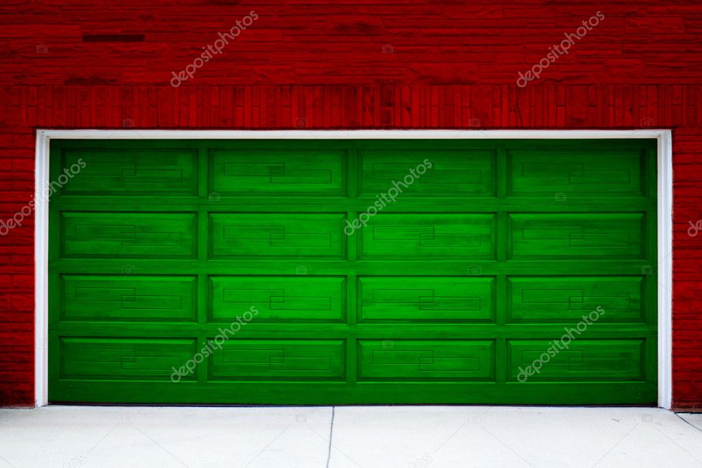 Holiday Garage Door