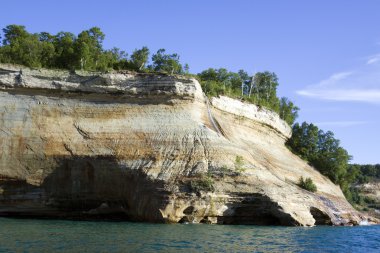 üst Yarımadası (resimde rocks) - michigan, ABD