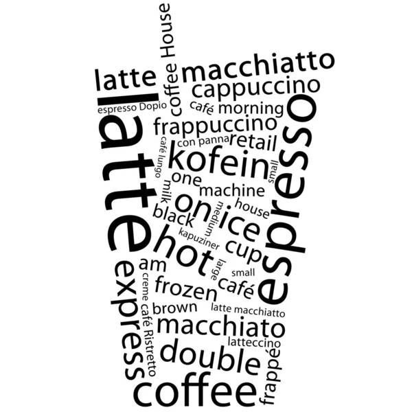Etiquetas de café —  Fotos de Stock