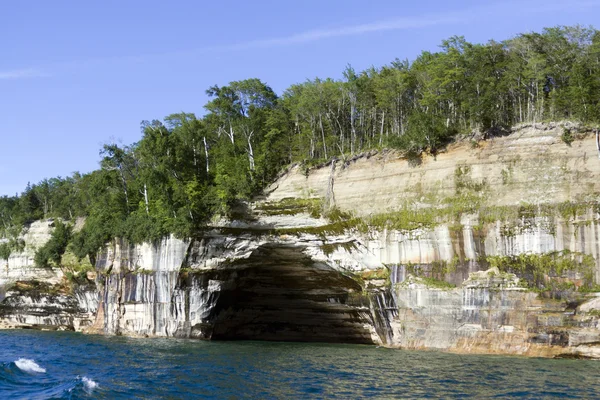 Península Superior (Pictured Rocks) - Michigan, EUA — Fotografia de Stock