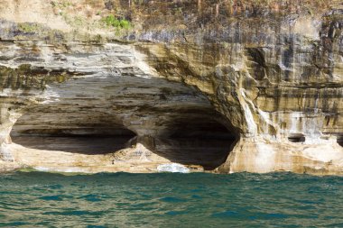 üst Yarımadası (resimde rocks) - michigan, ABD