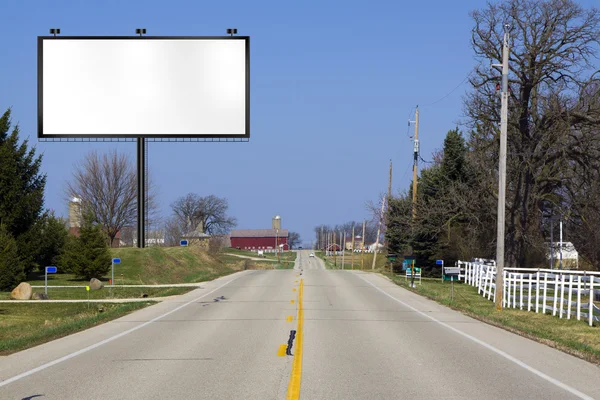 Reclame billboard — Stockfoto