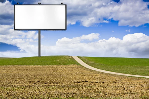 Reclame billboard — Stockfoto