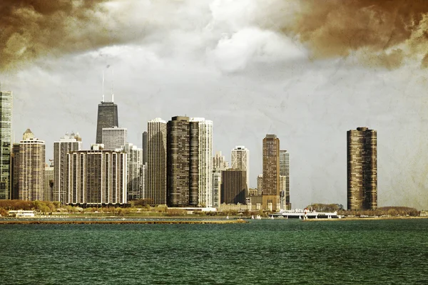 Annata chicago — Foto Stock