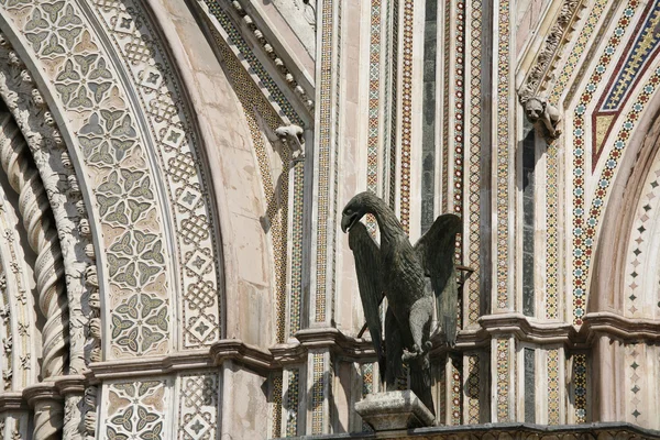 Detail orvieto kathedraal — Stockfoto