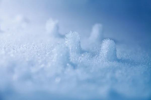 雪および氷の凍結山 — ストック写真
