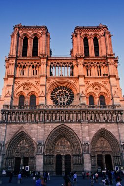 Paris 'teki Notre Dame Katedrali