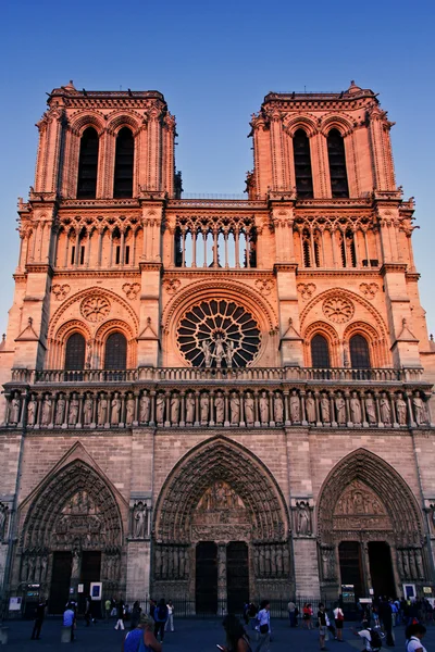 Notre Dame katedrális Párizsban — Stock Fotó