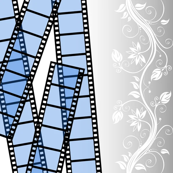 Film strip vector sjabloon — Stockvector