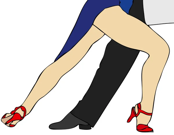 Un paso de tango — Foto de Stock
