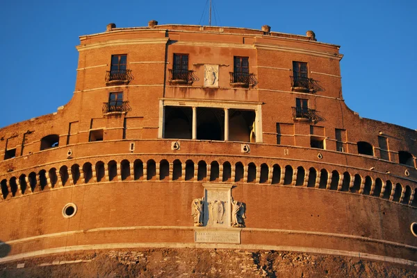 Вид з замку Сант-Анджело в Римі — стокове фото