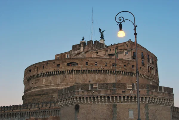 Rómában a Castel Sant'Angelo látképe — Stock Fotó
