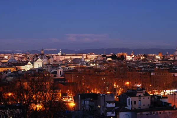 Gece Roma peyzaj — Stok fotoğraf