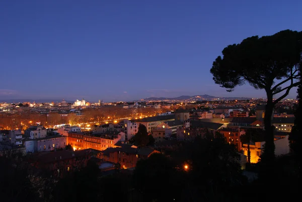 로마의 밤 풍경 — 스톡 사진