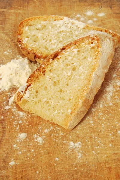 Шматочки домашнього хліба 014 — стокове фото