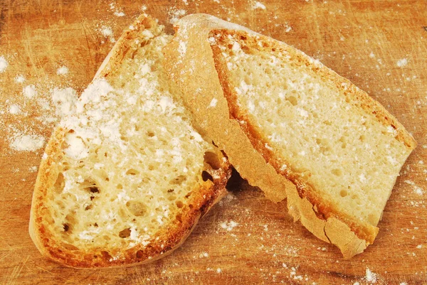 Ev yapımı ekmek 008 dilimleri — Stok fotoğraf