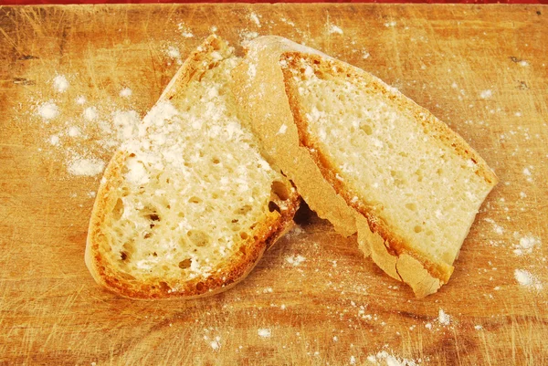 Ev yapımı ekmek 007 dilimleri — Stok fotoğraf
